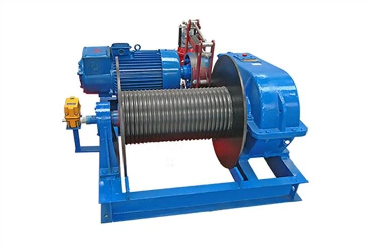 High Efficiency Cable Pulling Winch